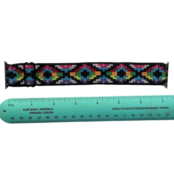 NEW Aztec Colorful Elastic Loop Band Apple Watch 38/40/41 - Picture 4 of 9